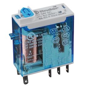 Finder 46.52.9.024.0040 2CO 8A 24V DC Minyatür Endüstriyel Röle