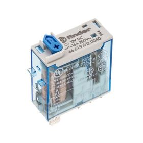 Finder 46.61.9.012.0040 1CO 16A 12V DC Minyatür Endüstriyel Röle