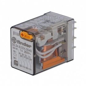 Finder 55.34.8.024.0040 4CO 10A 24V AC Minyatür Genel Amaçlı Röle