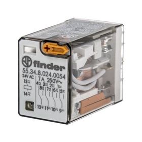 Finder 55.34.8.024.0054 4CO 10A 24V AC Minyatür Genel Amaçlı Röle