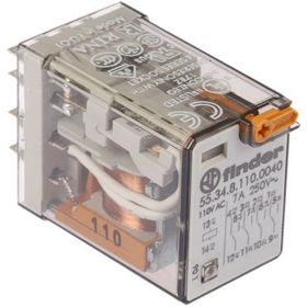 Finder 55.34.8.110.0040 4CO 10A 110V AC Minyatür Genel Amaçlı Röle