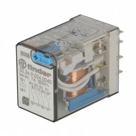 Finder 55.34.9.024.0040 4CO 5A 24V DC Minyatür Genel Amaçlı Röle