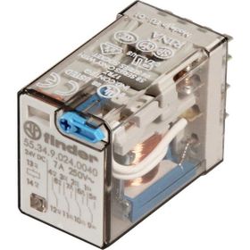 Finder 55.34.9.110.0040 4CO 5A 110V DC Minyatür Genel Amaçlı Röle