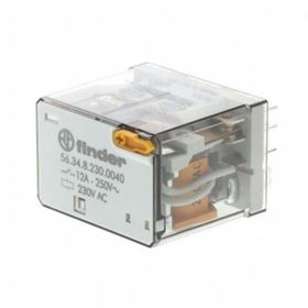 Finder 56.34.8.230.0040 4CO 12A 230V AC Minyatür Güç Rölesi