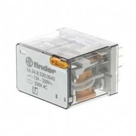 Finder 56.34.8.230.0040 4CO 12A 230V AC Minyatür Güç Rölesi
