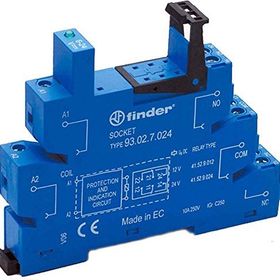 Finder 93.02.7.024 Vida Bağlantılı Röle Soketi