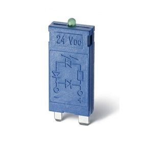 Finder 99.01.0.024.59 Yeşil Led 6 24V AC DC Modül