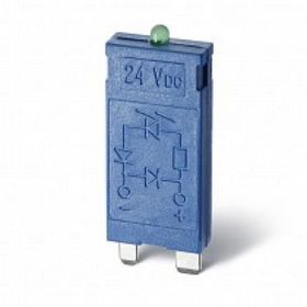 Finder 99.01.0.024.59 Yeşil Led 6 24V AC DC Modül