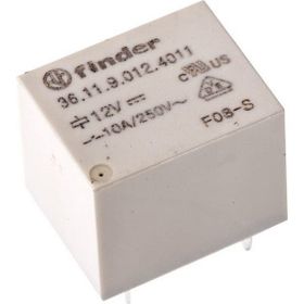 Finder F.36 12VDC Küp Tipin Minyatür Röle