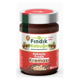 Fındık Kabuğu 300 gr Fındık Parçacıklı Kakaolu %40 Fındık Kreması