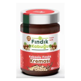 Fındık Kabuğu 300 gr Fındık Parçacıklı Kakaolu %40 Fındık Kreması