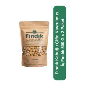Fındık Kabuğu 500 gr Çifte Kavrulmuş İç Fındık