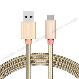Fineblue F-C05 Metal Sargı Type-C USB Data Kablo