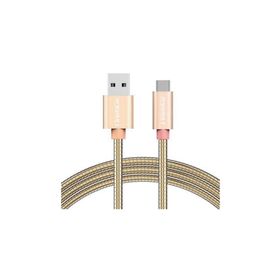 Fineblue F-C05 Metal Sargı Type-C USB Data Kablo