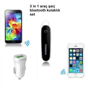 Fineblue Fsx2 3 in 1 Siyah Micro Usb Kablo