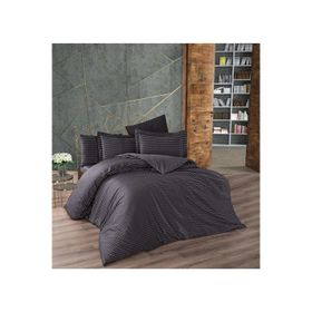 Finezza 1179 6 Parça Bella Bambu Jakar Koyu Gri Çift Kişilik Nevresim Takımı