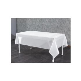 Finezza 140x200 cm Kristal Monoray Kumaş Beyaz Dikdörtgen Masa Örtüsü