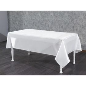 Finezza 140x200 cm Kristal Monoray Kumaş Beyaz Dikdörtgen Masa Örtüsü