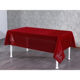 Finezza 140x200 cm Kristal Monoray Kumaş Kırmızı Dikdörtgen Masa Örtüsü