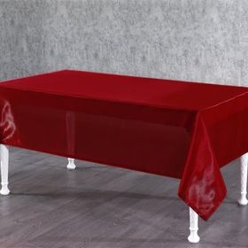 Finezza 140x200 cm Kristal Monoray Kumaş Kırmızı Dikdörtgen Masa Örtüsü