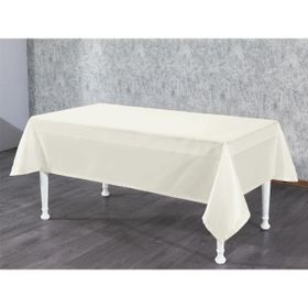 Finezza 140x200 cm Kristal Monoray Kumaş Krem Dikdörtgen Masa Örtüsü