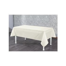 Finezza 140x200 cm Kristal Monoray Kumaş Krem Dikdörtgen Masa Örtüsü