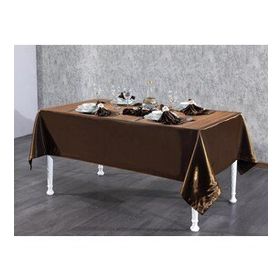 Finezza 160x220 cm 17 Parça 8 Kişilik Kristal Monoray KumaşKahve Sofra Takımı