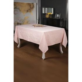 Finezza 160x220 cm Ayda Lüx Jakar Polycotton Pudra TP Kumaş Masa Örtüsü