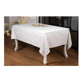 Finezza 160x220 cm Ayda Lüx Jakar Polycotton Taş TP Kumaş Masa Örtüsü