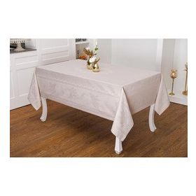 Finezza 160x220 cm Demet Lüx Jakar Polycotton Kumaş Taş Masa Örtüsü