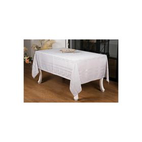 Finezza 160x220 cm Mona Lüx Jakar Bambu Kumaş Gri Dikdörtgen Masa Örtüsü