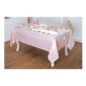 Finezza 160x230 cm 34 Parça 8 Kişilik Afife Kadife Krem Pudra Sofra Takımı