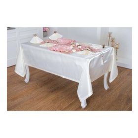 Finezza 160x230 cm 34 Parça 8 Kişilik Afife Kadife Krem Pudra Sofra Takımı