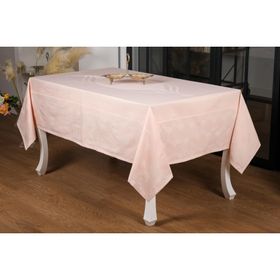 Finezza 160x320 cm Aslı Lüx Jakar Polycotton Kumaş Pudra Masa Örtüsü