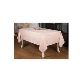 Finezza 160x320 cm Aslı Lüx Jakar Polycotton Kumaş Pudra Masa Örtüsü