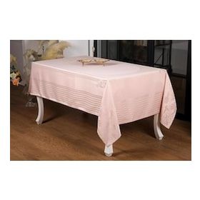 Finezza 160x320 cm Mona Lüx Jakar Bambu Kumaş Pudra Masa Örtüsü