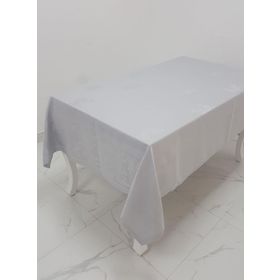 Finezza 160x320 cm Raya Lüx Jakar Bambu Kumaş Pudra Dikdörtgen Masa Örtüsü