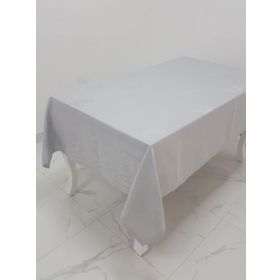 Finezza 160x320 cm Raya Lüx Jakar Bambu Kumaş Pudra Dikdörtgen Masa Örtüsü