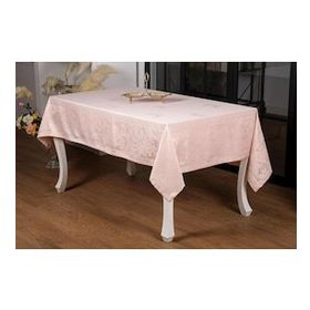 Finezza 160x320 cm Raya Lüx Jakar Bambu Kumaş Pudra Masa Örtüsü