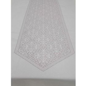 Finezza 160x320 cm Roma Lüx Jakar Kumaş Mor Dikdörtgen Masa Örtüsü