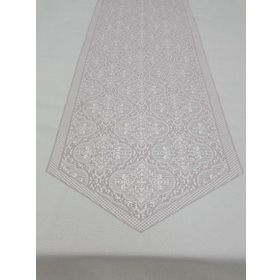 Finezza 160x320 cm Roma Lüx Jakar Kumaş Mor Dikdörtgen Masa Örtüsü