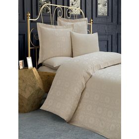 Finezza 200x220 cm Jardin Bambu Jakar Kumaş Bej Nevresim