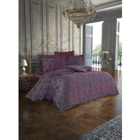 Finezza 200x220 cm Rita Bambu Jakar Kumaş Bordo Nevresim