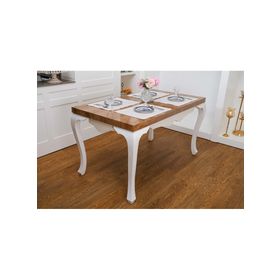 Finezza 33.5x46 cm Bej 4 Adet Iris Jakar Polyester Kumaş Krem Amerikan Servis