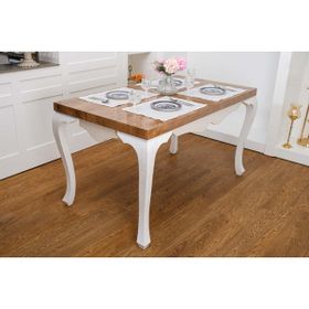 Finezza 34x46 cm 4 Adet Roma Jakar Polyester Kumaş Krem Amerikan Servis