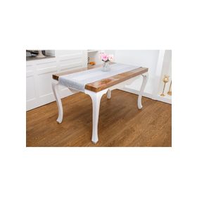 Finezza 45x150 cm Ayda Jakar Polyester Kumaş Gri Runner