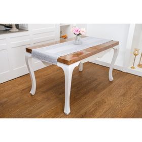 Finezza 45x150 cm Ayda Jakar Polyester Kumaş Gri Runner