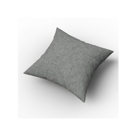 Finezza 45x45 cm Degrade Keten Kumaş Gri Kırlent