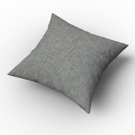 Finezza 45x45 cm Degrade Keten Kumaş Gri Kırlent