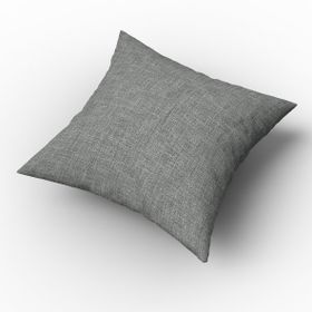 Finezza 45x45 cm Degrade Keten Kumaş Gri Kırlent